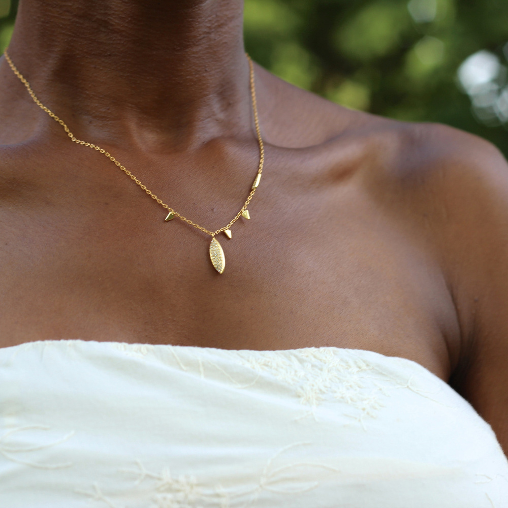 Stella & Dot Aurora Drop Necklace New